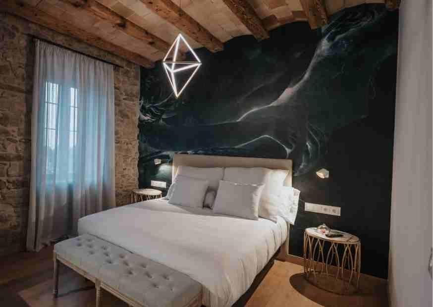 Hotel Les Quingles Calders Esterno foto